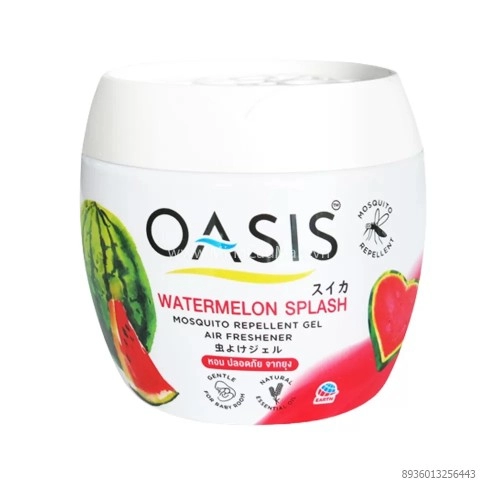 Sáp Thơm Đuổi Muỗi Oasis 180g Dưa Hấu Sáp Thơm Đuổi Muỗi Oasis 180g Dưa Hấu