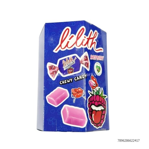 Hộp Kẹo Mềm Lílith Raspberry 100g Hộp Kẹo Mềm Lílith Raspberry 100g