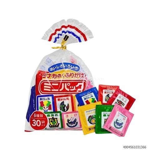 Gia vị rắc cơm nhật Tanaka túi 30 gói Gia vị rắc cơm nhật Tanaka túi 30 gói