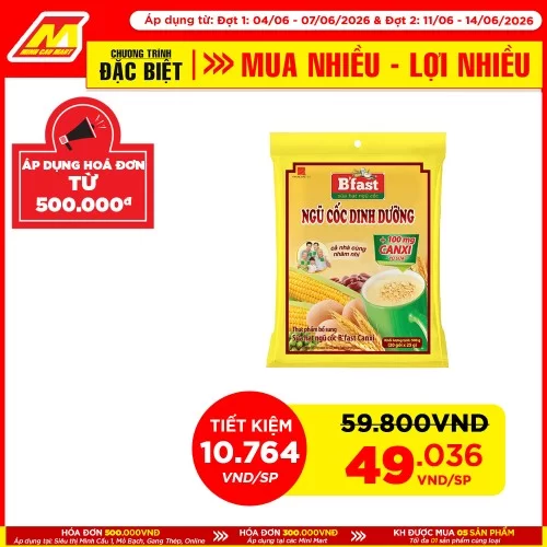 Ngũ Cốc Dinh Dưỡng Bfast 20Gói *25g