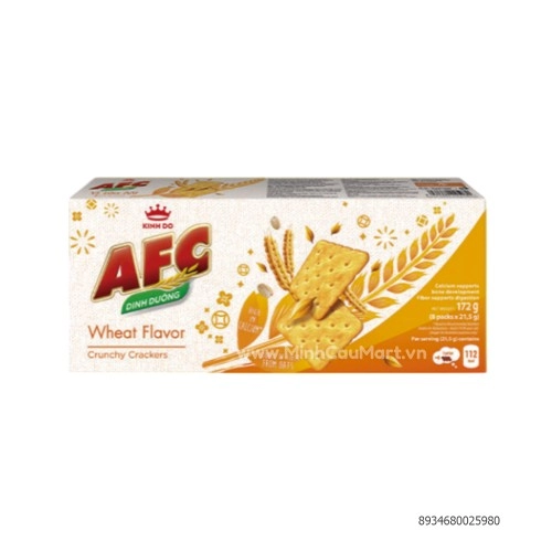 Bánh Mặn AFC Kinh Đô 200Gr Vị Lúa Mỳ Bánh Mặn AFC Kinh Đô 200Gr Vị Lúa Mỳ