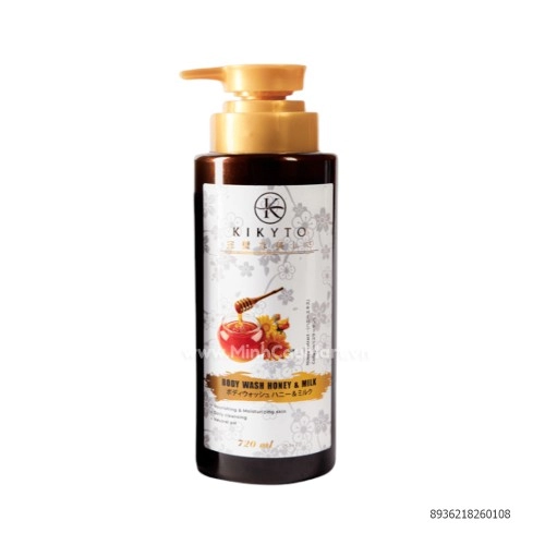 Sữa tắm KIKYTO dưỡng ẩm 720ml Honey & Milk Sữa tắm KIKYTO dưỡng ẩm 720ml Honey & Milk