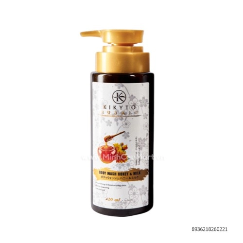 Sữa tắm dưỡng ẩm trắng da KIKYTO 420ml Honey Sữa tắm dưỡng ẩm trắng da KIKYTO 420ml Honey