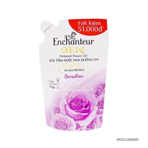 Sữa Tắm Nước Hoa Dưỡng Da Enchanteur Nước Hoa Pháp 450ml