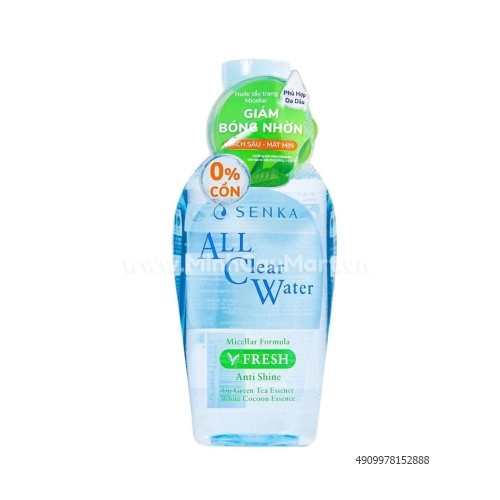 Nước Tẩy Trang Micellar Senka All Clear Water 230ml