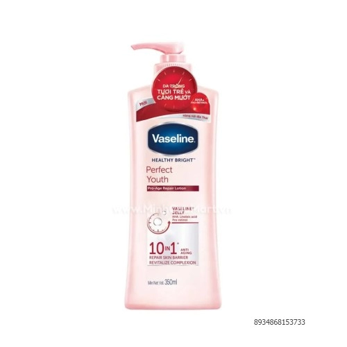 Sữa dưỡng thể Vaseline Perfect 10 in 1 chai 350ml