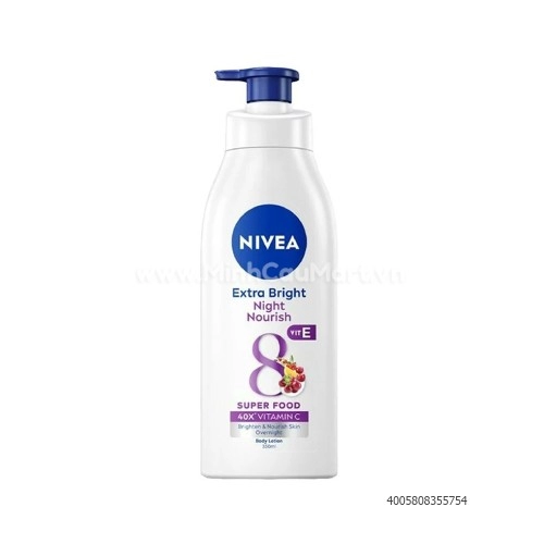 Sữa Dưỡng Thể Nivea Làm Sáng & Săn Chắc Da Ban Đêm 350ml Sữa Dưỡng Thể Nivea Làm Sáng & Săn Chắc Da Ban Đêm 350ml