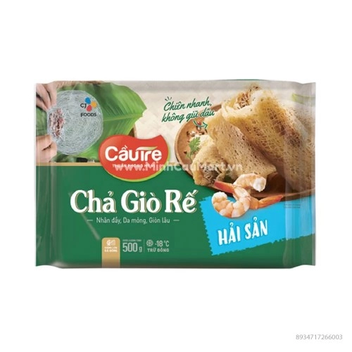 Chả Giò rế hải sản Cầu tre 500g Chả Giò rế hải sản Cầu tre 500g