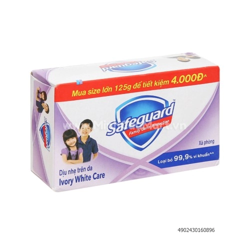 Xà Bông Cục Safeguard Trắng Tinh Khiết 130g Lốc 3 Cái Xà Bông Cục Safeguard Trắng Tinh Khiết 130g Lốc 3 Cái
