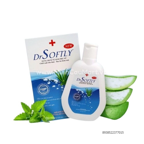 Dung Dịch Vệ Sinh Dr Softly Nha Đam - Bạc Hà 100ML