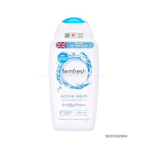 Dung Dịch Vệ Sinh Femfresh Active Wash 250ML
