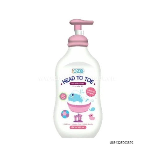 Sữa Tắm Gội Toàn Thân Cho Bé Oze 550Ml Sữa Tắm Gội Toàn Thân Cho Bé Oze 550Ml