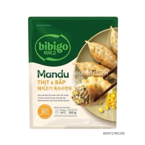 Bánh Mandu Thịt Và Bắp CJ Bibigo 350gr