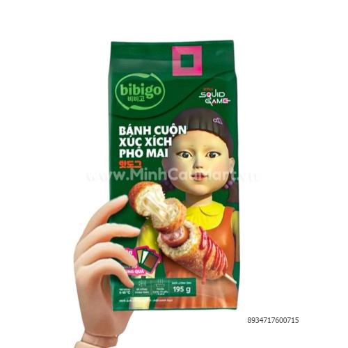 Bánh Cuộn Xúc Xích Phô Mai 195G Bánh Cuộn Xúc Xích Phô Mai 195G