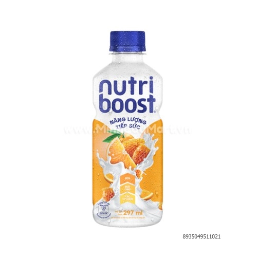 Sữa trái cây Nutriboost Coca-cola hương cam mật ong 297ml