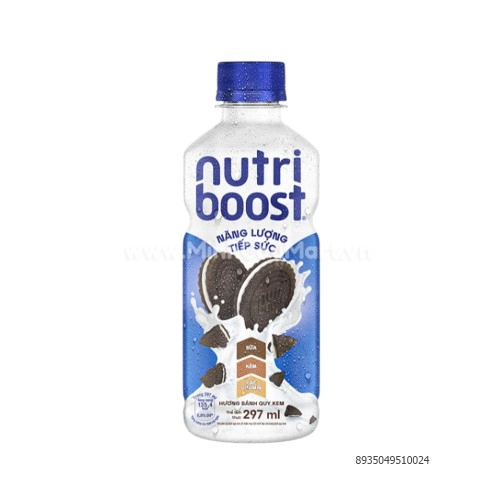 Nước Uống Sữa Trái Cây Nutri Boost Hương Bánh Quy Kem 297ML Nước Uống Sữa Trái Cây Nutri Boost Hương Bánh Quy Kem 297ML