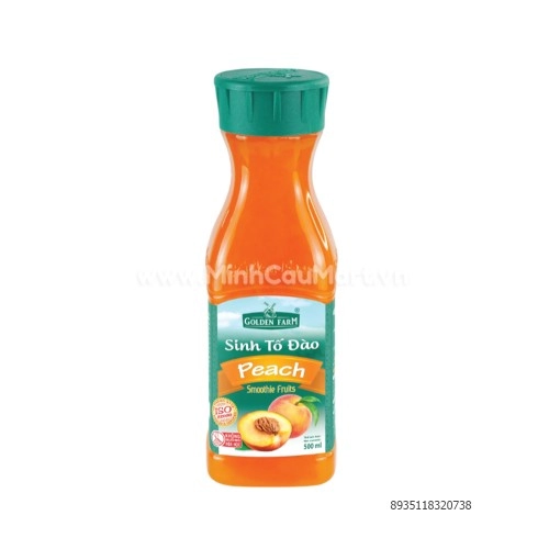 Sinh Tố Đào Golden Farm 500ML