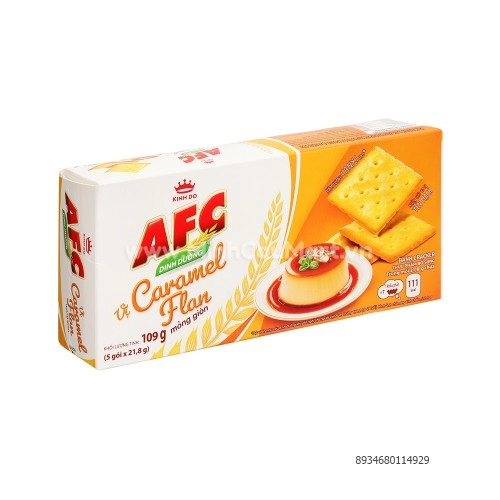 Bánh AFC Vị Caramel 125Gr Bánh AFC Vị Caramel 125Gr