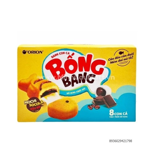 Bánh cá Bống Bang Choco 8P Bánh cá Bống Bang Choco 8P