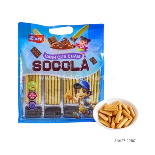Bánh chấm Socola 300g Bánh chấm Socola 300g