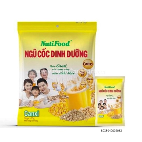 Ngũ cốc Dinh dưỡng NutiFood 500Gr Ngũ cốc Dinh dưỡng NutiFood 500Gr
