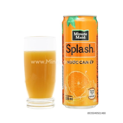 Nước cam ép TEPPY lon 330ml Nước cam ép TEPPY lon 330ml
