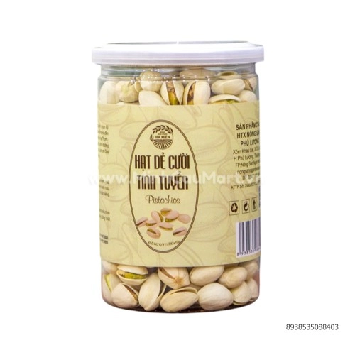 Hạt Dẻ Cười Nông Sản Ba Miền Lọ 350g Hạt Dẻ Cười Nông Sản Ba Miền Lọ 350g