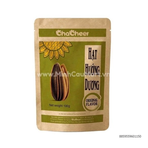 Hạt Hướng Dương ChaCheer Vị Nguyên Bản 130Gr Hạt Hướng Dương ChaCheer Vị Nguyên Bản 130Gr