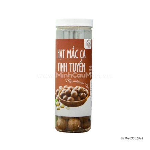Hạt macca vỏ lọ NS3M 450g Hạt macca vỏ lọ NS3M 450g