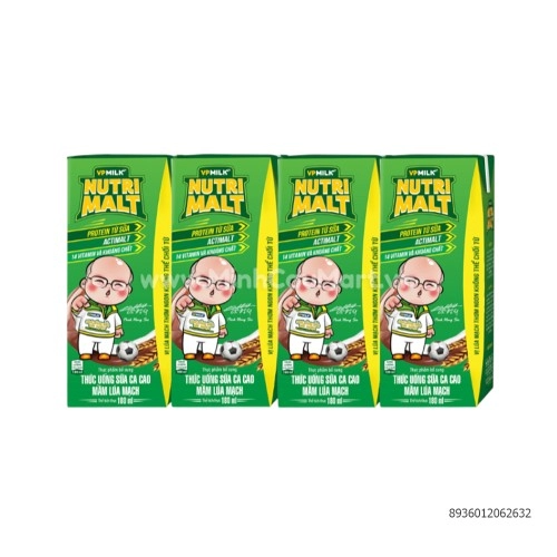 Sữa MC MALT Ca cao lúa mạch 180ml Sữa MC MALT Ca cao lúa mạch 180ml