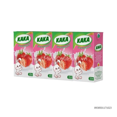 Sữa trái cây hương dâu Kaka 110ml