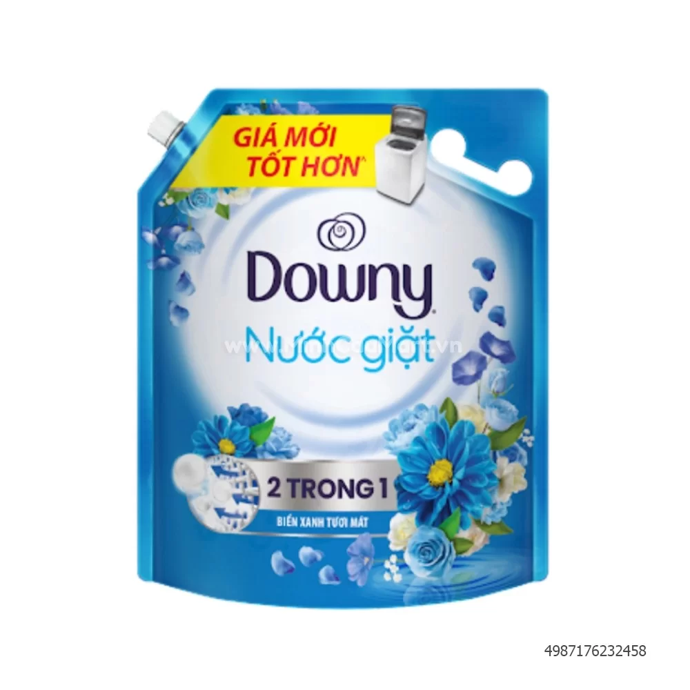 Nước giặt Downy biển xanh 2.7kg Nước giặt Downy biển xanh 2.7kg