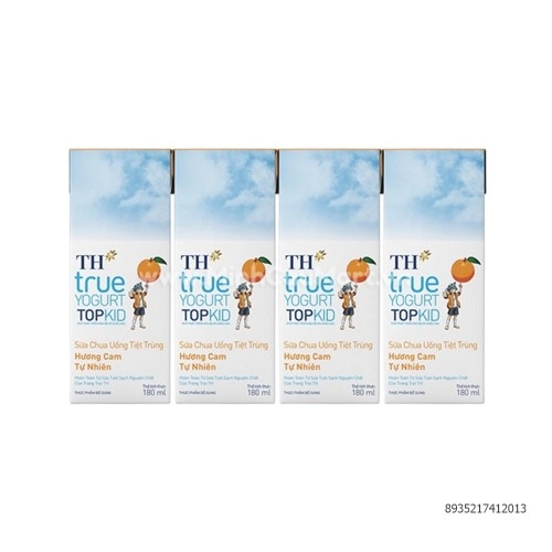 Sữa Chua Uống Tiệt Trùng TH True Yogurt HươngCam 180ml Sữa Chua Uống Tiệt Trùng TH True Yogurt HươngCam 180ml