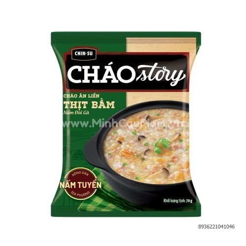 Cháo ăn liền Chinsu thịt bằm đùi gà 70g