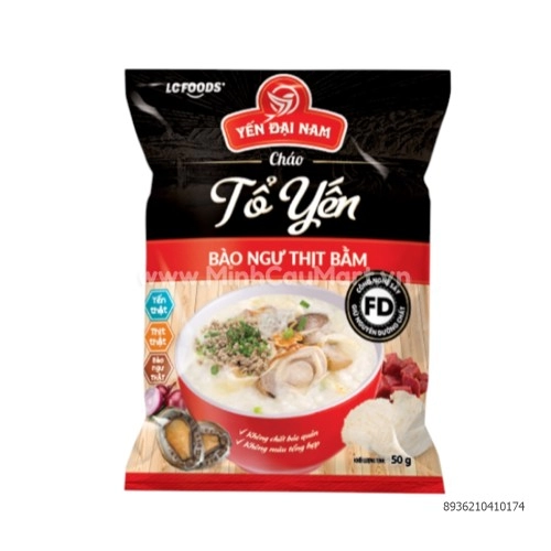 Cháo Yến Bào Ngư thịt bằm Đại Nam