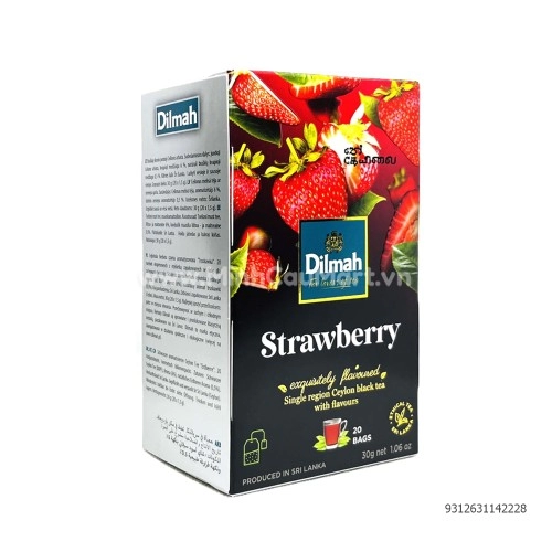 Trà Dilmah Hương Dâu Hộp 30g Trà Dilmah Hương Dâu Hộp 30g