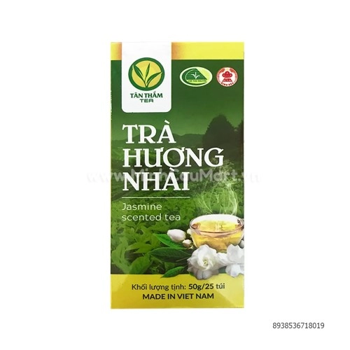 Trà túi lọc tân Thắm hương nhài Trà túi lọc tân Thắm hương nhài