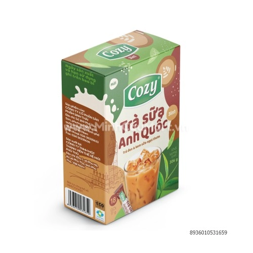 Trà sữa Cozy Anh Quốc 3in1 17g*10 gói Trà sữa Cozy Anh Quốc 3in1 17g*10 gói