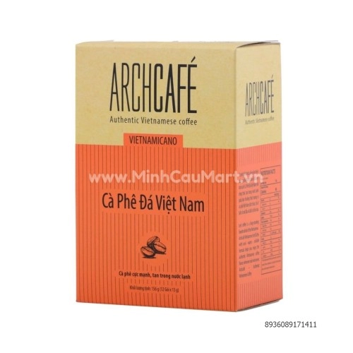 Cà Phê Đá Việt Nam Archcafe Hộp 156G Cà Phê Đá Việt Nam Archcafe Hộp 156G