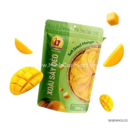 Xoài Sấy Dẻo Thuận Hương 200G Xoài Sấy Dẻo Thuận Hương 200G
