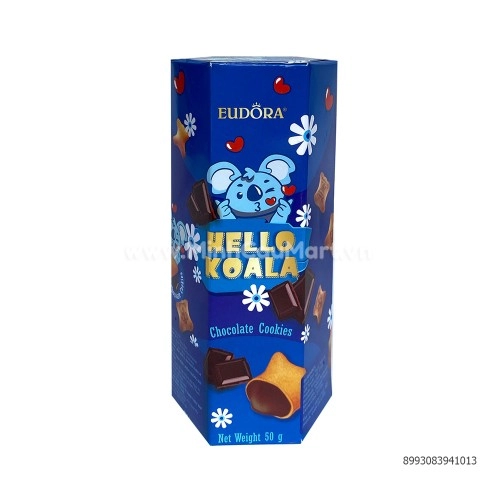 Bánh gấu Eudora 50g Chocolate Bánh gấu Eudora 50g Chocolate