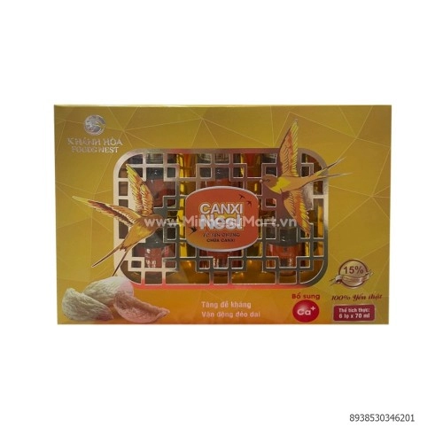 Yến sào canxi Khánh Hoà foodnest hộp 15% Yến sào canxi Khánh Hoà foodnest hộp 15%