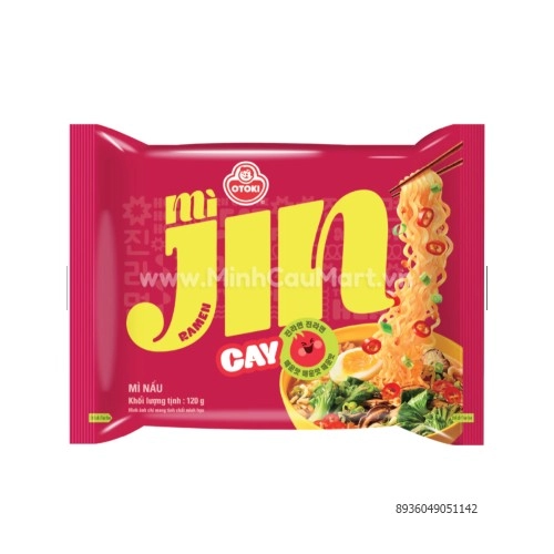 Mì Jin Ottogi các vị 120g Mì Jin Ottogi các vị 120g
