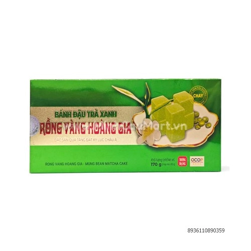Bánh đx trà xanh Hoàng Gia 170g Bánh đx trà xanh Hoàng Gia 170g