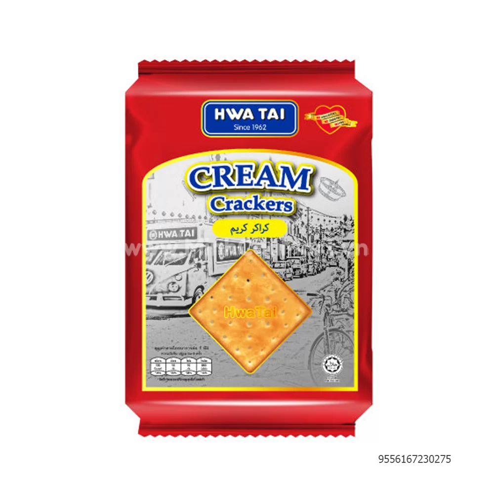 Bánh quy giòn các vị hiệu Hwa Tai 165g Bánh quy giòn các vị hiệu Hwa Tai 165g
