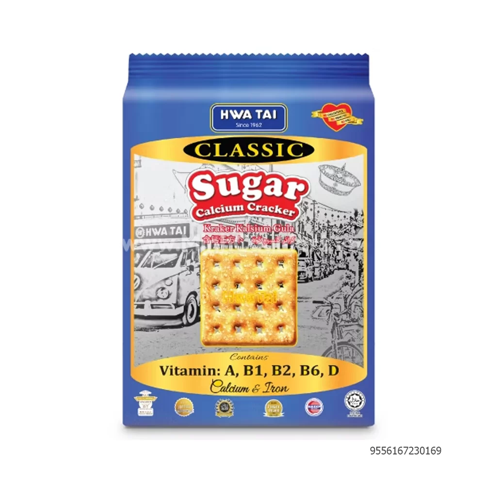 Bánh quy Marie hiệu Hwa Tai gói 270g Bánh quy Marie hiệu Hwa Tai gói 270g