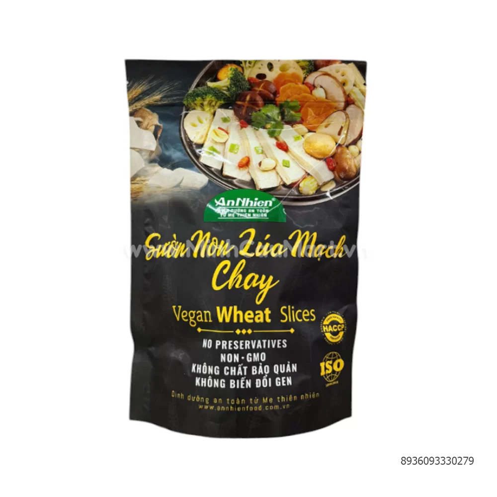 Sườn non chay lúa mạch  150g An Nhiên                                                                                                                                                                                                                     