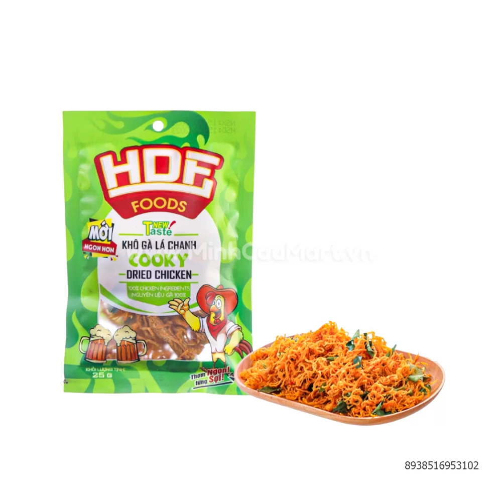 Khô Gà Lá Chanh Cooky 25g