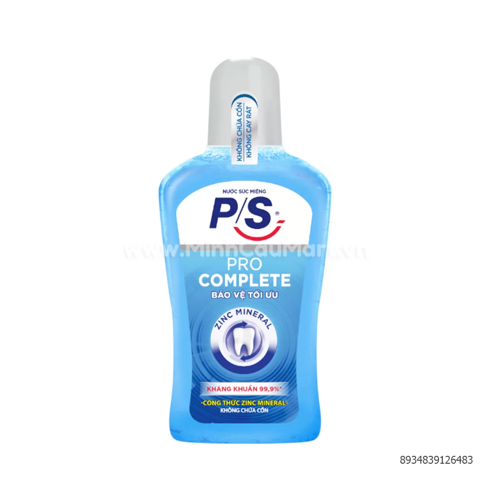 Nước Súc Miệng P/S Pro Complete 500ml Nước Súc Miệng P/S Pro Complete 500ml