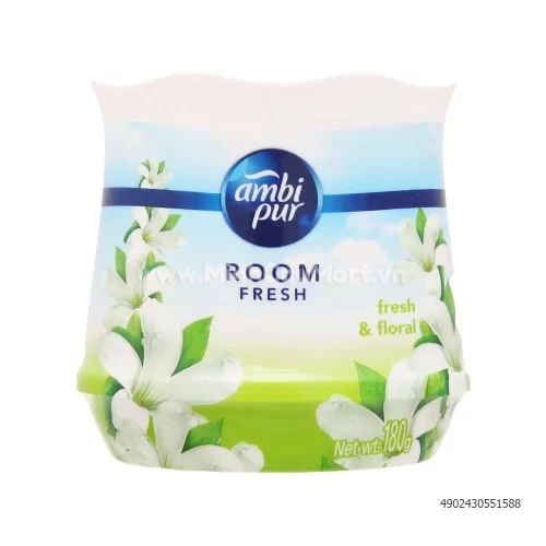 Sáp Thơm Ambi Pur Khử Mùi Hương Hoa Tươi Mát 180g Sáp Thơm Ambi Pur Khử Mùi Hương Hoa Tươi Mát 180g